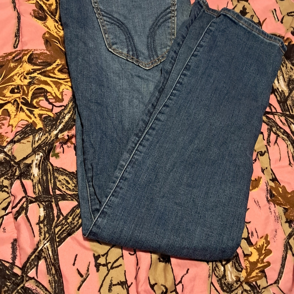 Hollister Women's Straight Leg Blue Jeans